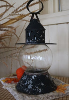 Halloween Lantern Onion Glass Globe Enchanting