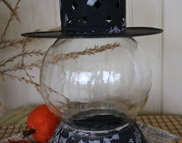 Halloween Lantern Onion Glass Globe Enchanting