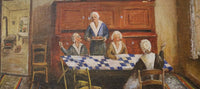 Oil Painting Quilting Bee