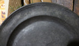 18th Century Pewter Charger Stone Fruit and Festive Holiday Greens