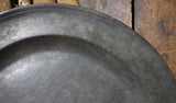 18th Century Pewter Charger Stone Fruit and Festive Holiday Greens