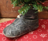 Victorian Button Up Baby Shoe Decorated Tree
