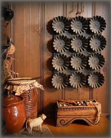 Fluted Baking Tin 12 Wells Neat