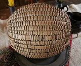 Antique Splint Melon Basket Special Oval Form