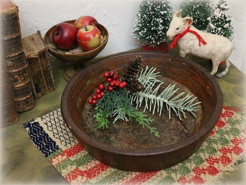 Bowl Shallow Form with Delicious Patina