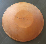 Old Primitive Bowl Marked Munising with Well Defined Rim Lip