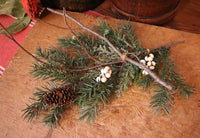 Breadboard Gingerbread Tree Lit Votives Holiday Gathering