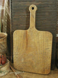 Breadboard Cutting Board Lollipop Handle Antique Nice Wear