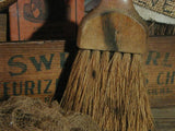 Primitive Halloween Cheesebox Whisk Broom 1911 Bone Chilling Fertilizer Booklet Pumpkin Gathering