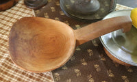 Bowl in Brown Paint and Butter Paddle Gathering