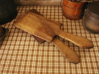 Antique Butter Pats Paddle Scotch Hands Warm Patina