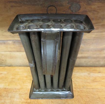 Antique 12 Tube Candle Mold