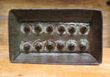 Antique 12 Tube Candle Mold from Virginia