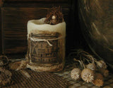 Candles Lit with Birds Nest Springtime Fun for Your Homestead
