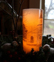 Winter Sheep Gathering with "Hope Candle" Lights Up with Story