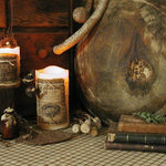 Candles Lit with Birds Nest Springtime Fun for Your Homestead