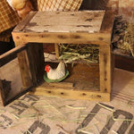 Primitive Chicken Coop Old Hen Marked Germany Nesting Box Gathering