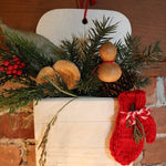 Vintage Wall Box in Paint Christmas Theme
