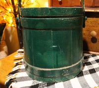 Early Firkin in Squash Green Paint