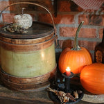 Early Firkin in Apple Green Paint Neat