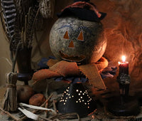 Halloween Pumpkin Gourd Lights Up Unique Base