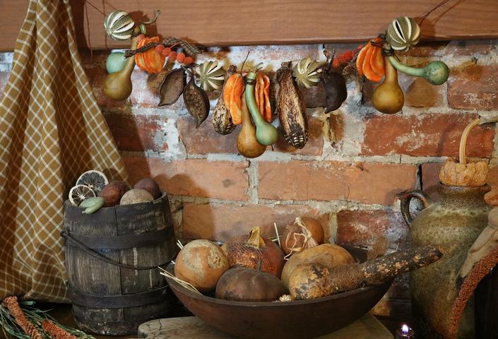Harvest Gourd Garland