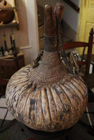 Antique Gourd Vessel.. Held Wine or Spirits Neat
