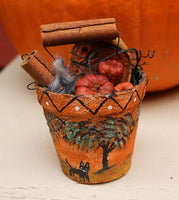 Halloween Hand Painted Candy Containers
