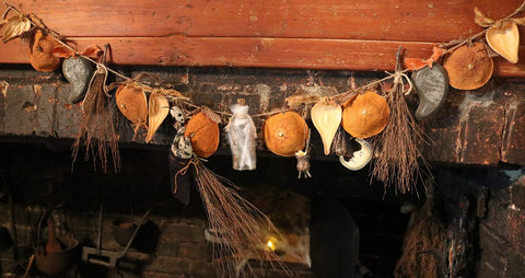 Halloween Primitive Mystical Garland