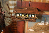 Egg Basket Print Handmade Chicken Nesting Box