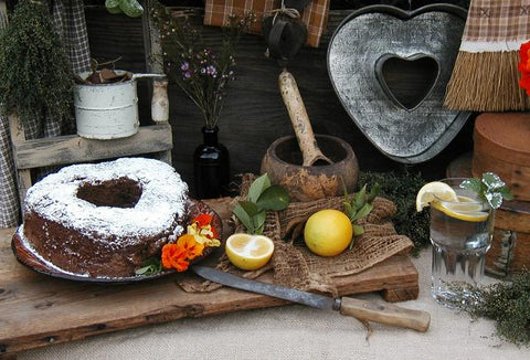 Late 1800's to Early 1900's Double Heart Tin Cake Pan Spring-form