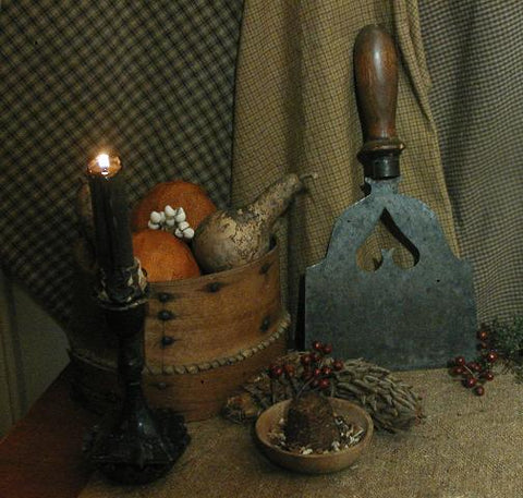 Antique Primitive Heart Chopper / Scraper Late 19th Century