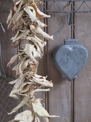 Antique Vintage Heart-Shape Ice Cream Mold