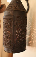 Antique Tin Punched Lantern Gorgeous