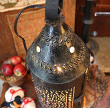 Mid 19th Century Tin Punched Lantern Delightful