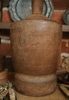 Mortar Pestle 19th Century Great Form