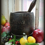 Early Mortar and Pestle Oyster Paint