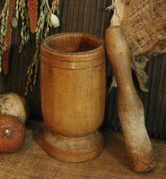 Early 1900's Mortar and Pestle Nice Form For Your Pantry