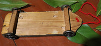 Horse Pull Toy and Paint Decorated Cart Fantastic