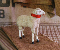Antique Child's Dresser with Putz Sheep Sweet