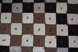 Wool Patchwork Hand Tied Quilt Cozy