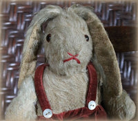 Rabbit Cloth English Signed Norah Wellings