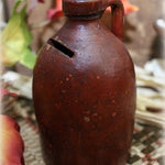 Redware Penny Bank Strong Color