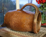 Redware Pitcher with Spring Flowers