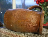 Redware Pitcher with Spring Flowers