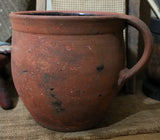 Early Hearth Cooking Pennsylvania Redware Pot