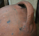 Early Hearth Cooking Pennsylvania Redware Pot