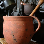 Early Hearth Cooking Pennsylvania Redware Pot