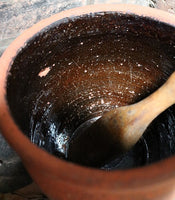Early Hearth Cooking Pennsylvania Redware Pot