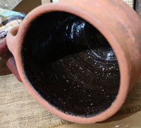 Early Hearth Cooking Pennsylvania Redware Pot